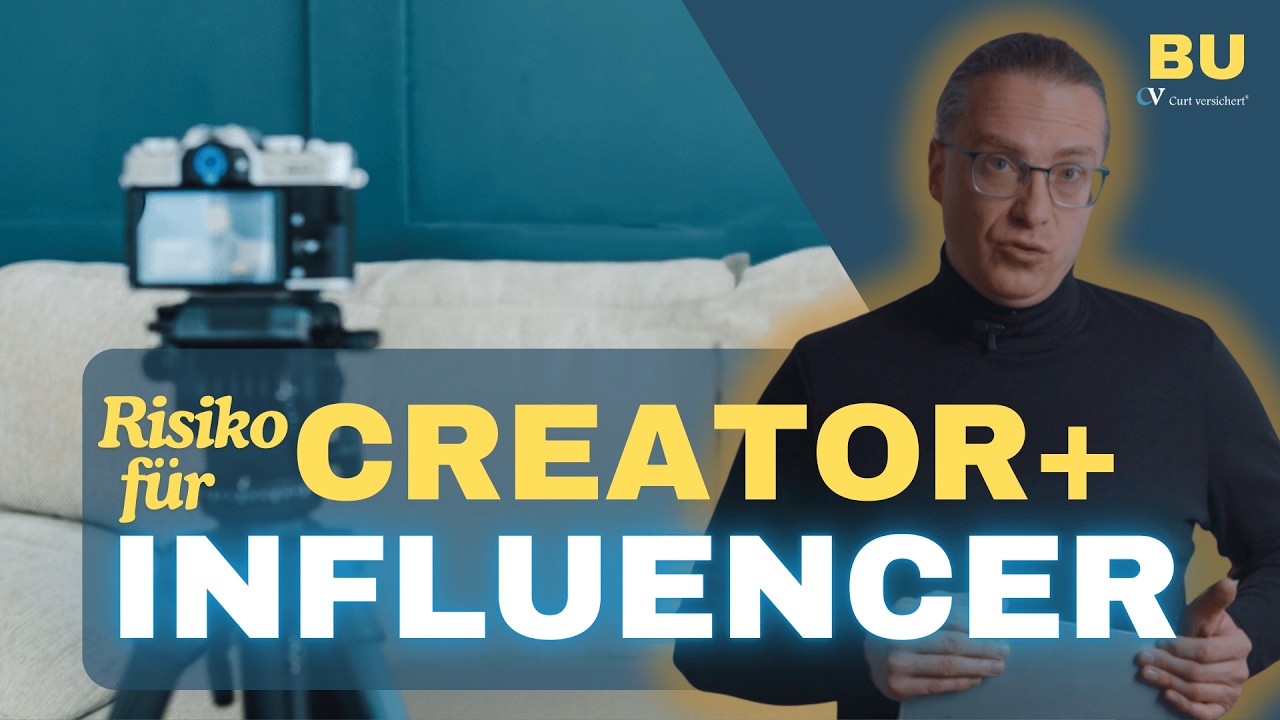 BU-Versicherung f&uuml;r Content Creator & Influencer