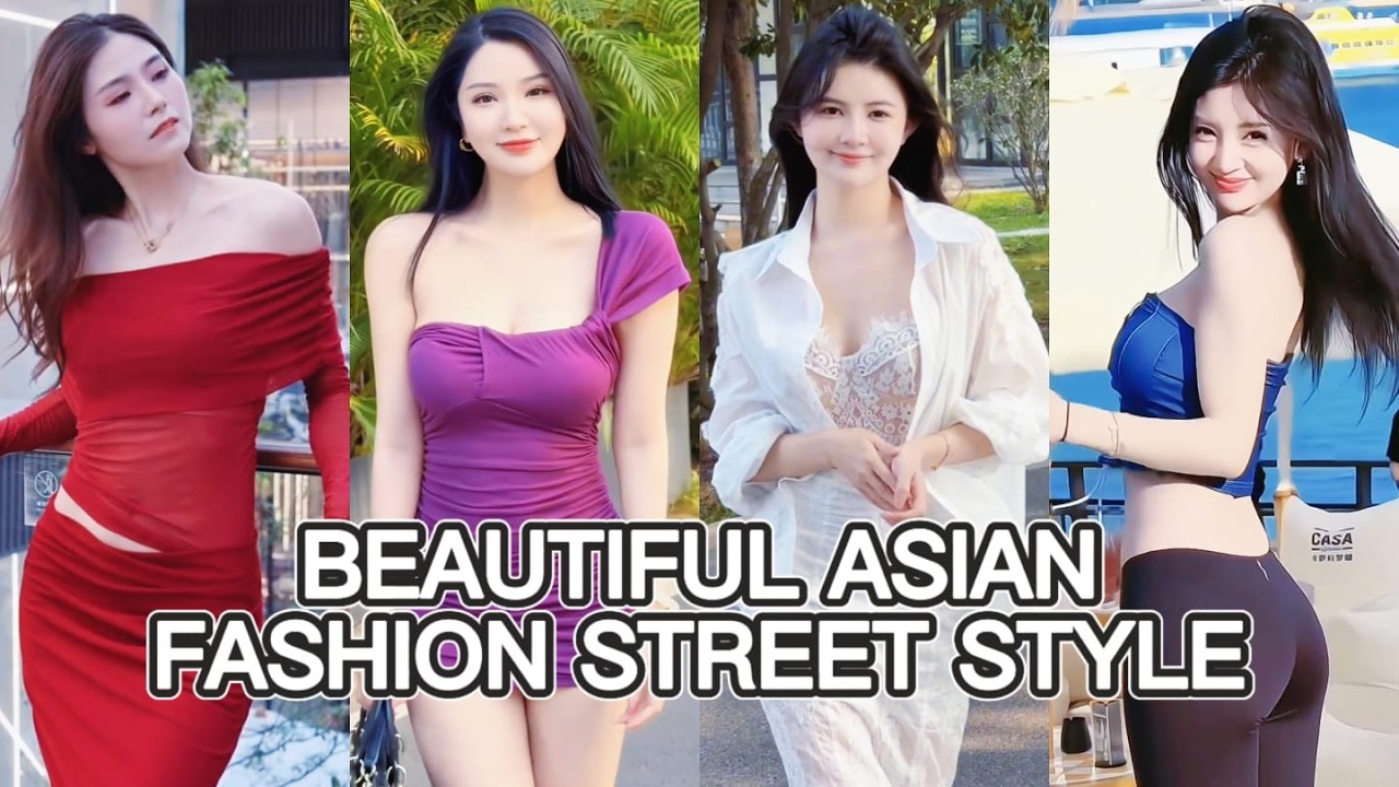 TOP Beautiful Chinese Girl | Chinese Street Fashion eps.86