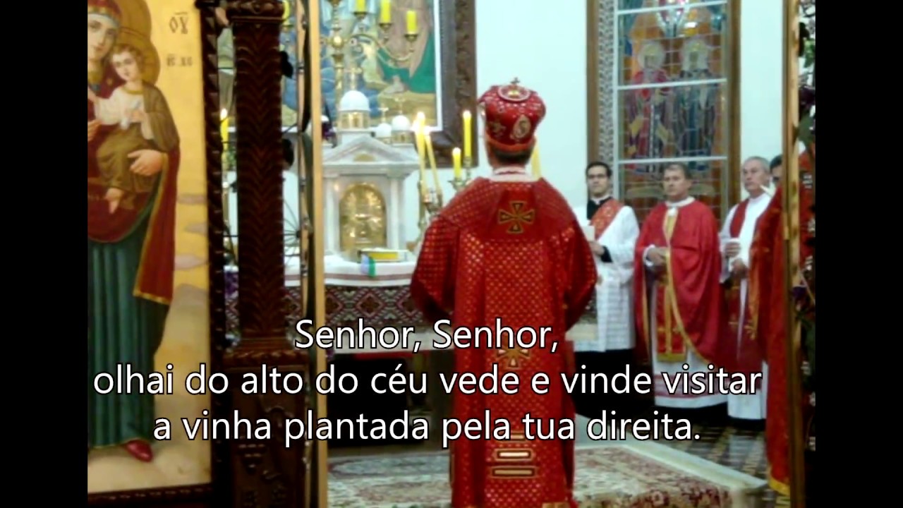 Divina Liturgia e Benção com velas