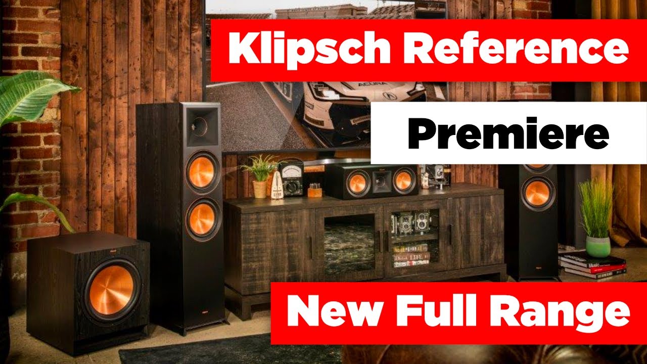 Brand New | Klipsch Reference Premier Speaker Range