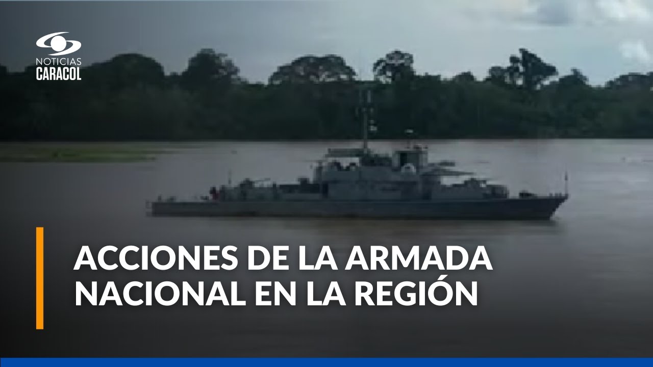 Intensas operaciones de la Armada en Putumayo: así buscan garantizar la seguridad en la zona