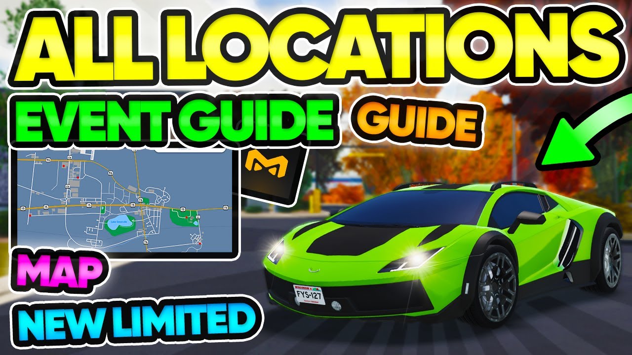 How To COMPLETE The Greenville Event FAST! (All Locations + Limited Car)