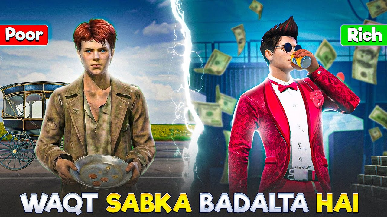 Rich Vs Poor - Garib Bana Crorepati | Free Fire Emotional Story | Mr Nefgamer