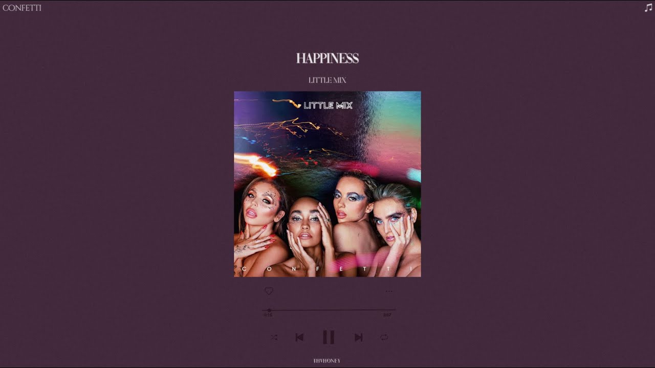 little mix - happiness (sped up + reverb)