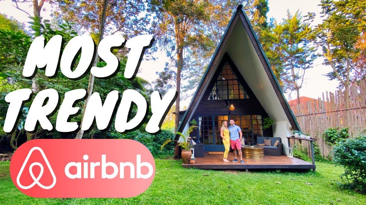WHY Is This Airbnb So POPULAR??? / A-Frame Cabin The Perfect Couple Retreat ❤️