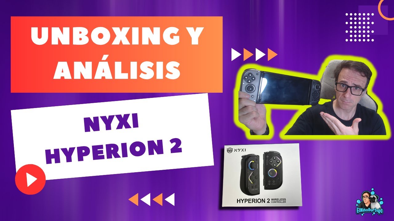 NYXI HYPERION 2 PARA NINTENDO SWITCH || UNBOXING Y ANÁLISIS ESPAÑOL