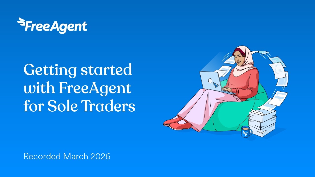 Getting started with FreeAgent for sole traders