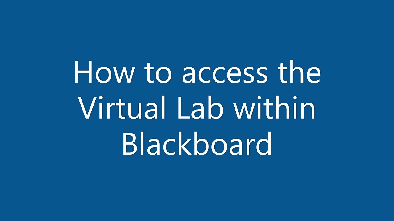 ASC - Accessing the Virtual Tutoring Lab