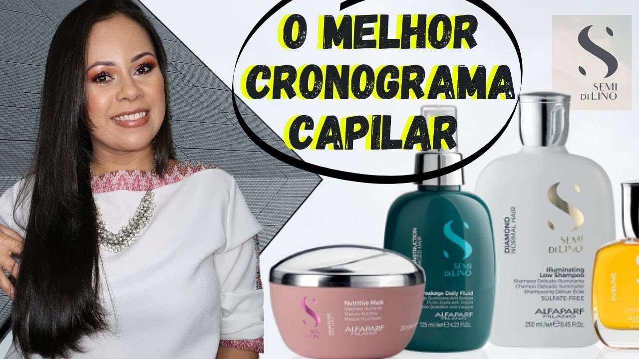 Quando Estiver Triste, Cuide do Seu CABELO- Cronograma Capilar Completo com Semi di Lino Alfaparf