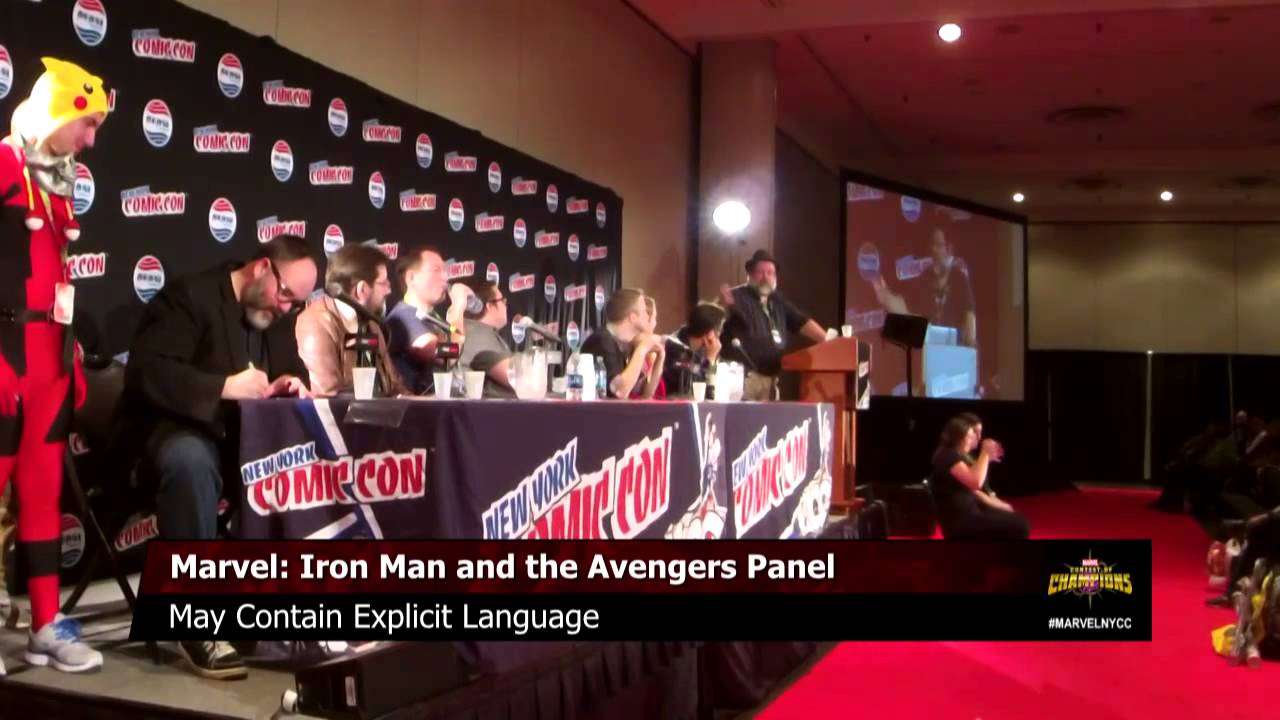 Iron Man and the Avengers - New York Comic Con 2015