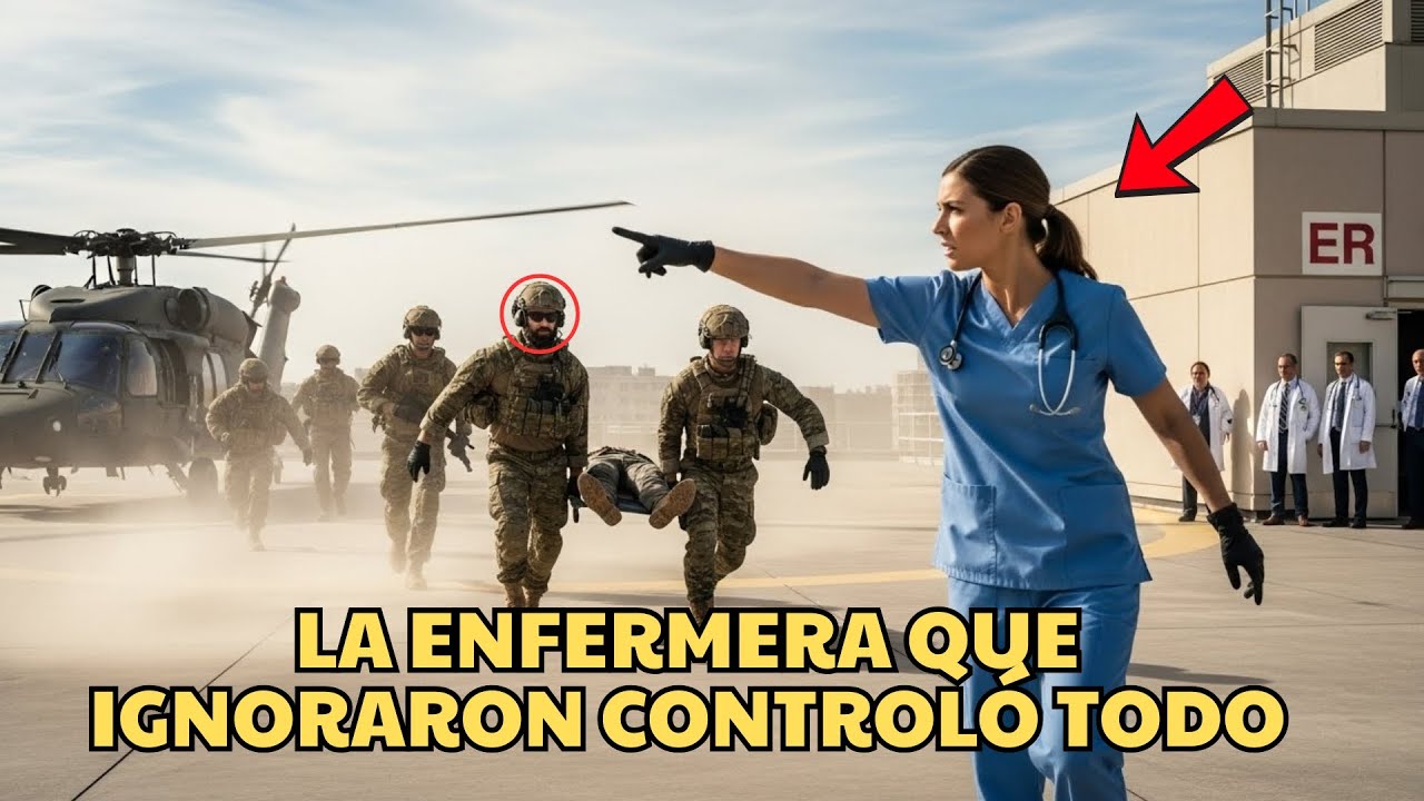 La enfermera callada que ignoraron—hasta que llegó un helicóptero naval por su SEAL