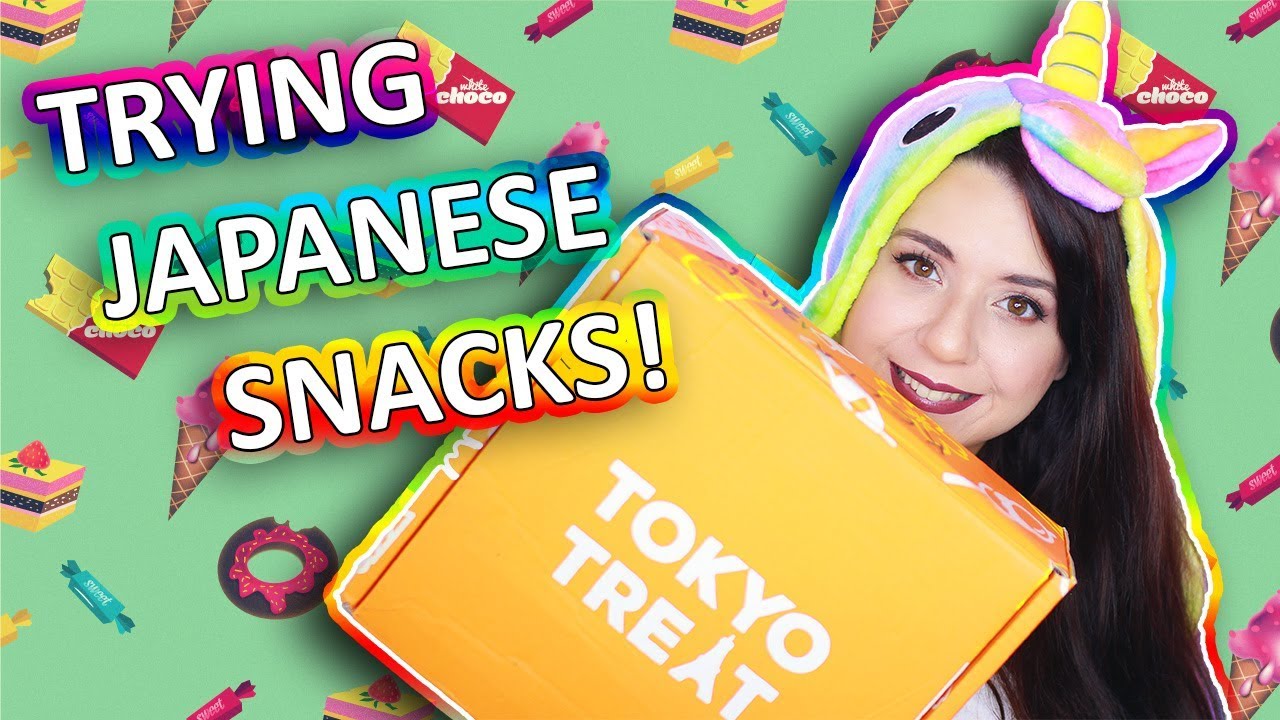 Tokyo Treat δοκιμή των Snacks | (Ιαπωνικά Candies)