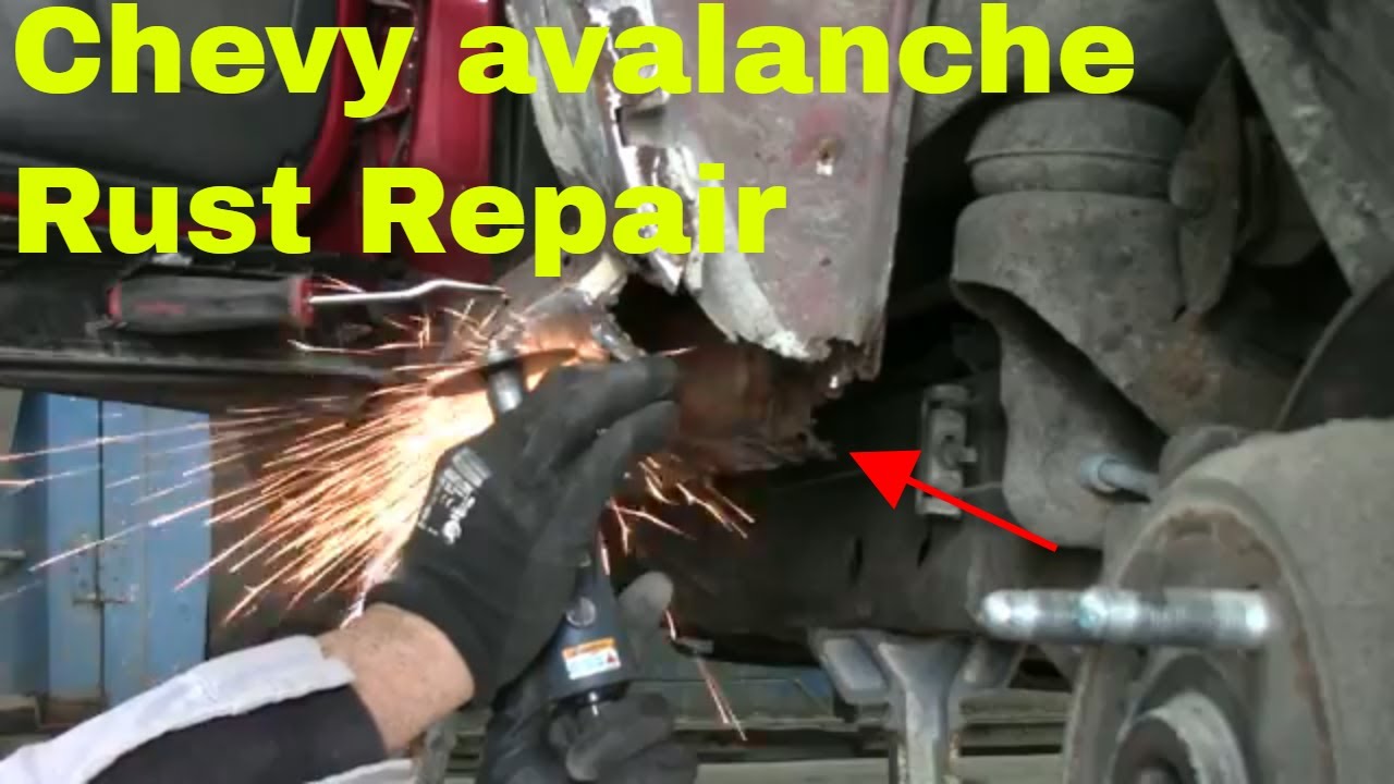 Chevy Avalanche rust repair Part 1