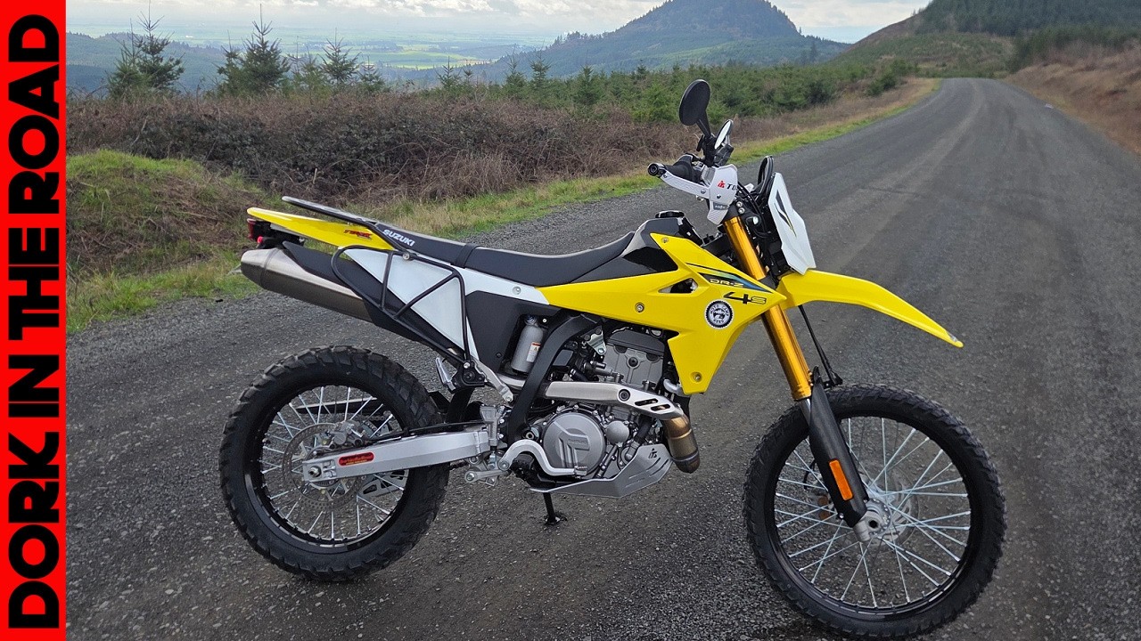 Let's Slap Some Crap on my New Suzuki DRZ4s