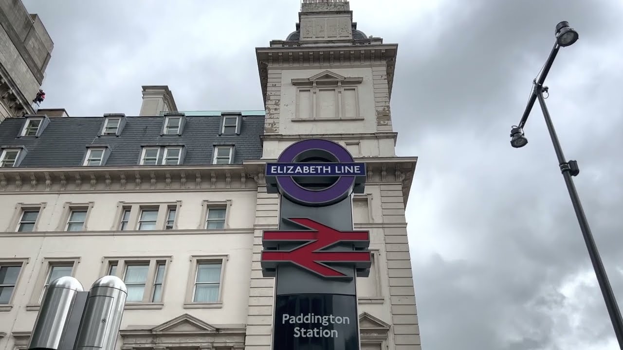 Walking London Paddington Station to Oxford Street, Central London Morning Walking Tour