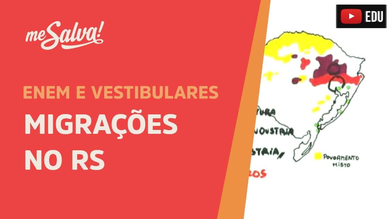 Migrações no RS - Geografia UFRGS - Me Salva!