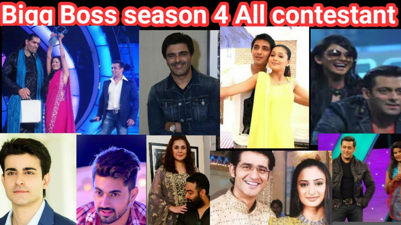 Bigg Boss season 4 All contestants list  || Bigg Boss All contestants