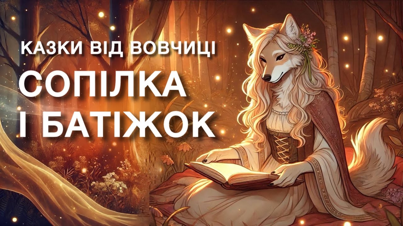 СОПІЛКА І БАТІЖОК | Казки від Вовчиці | українською мовою