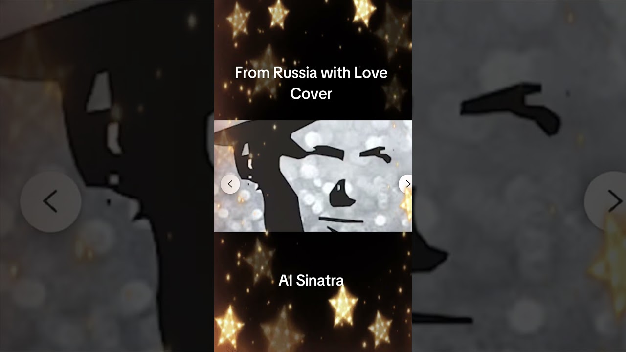 From Russia with Love cover - AI Sinatra 
