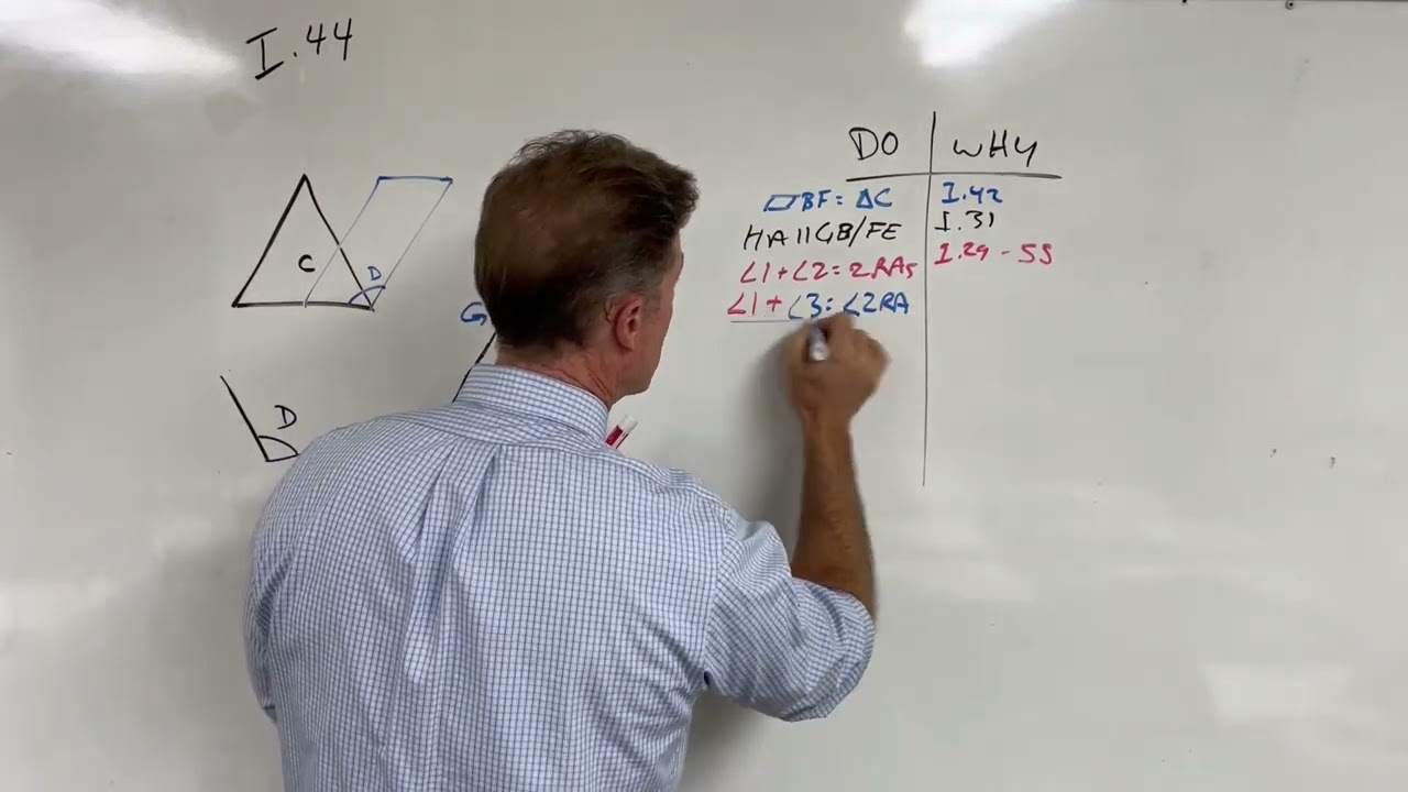 Euclid's Elements: Book 1, Prop 44