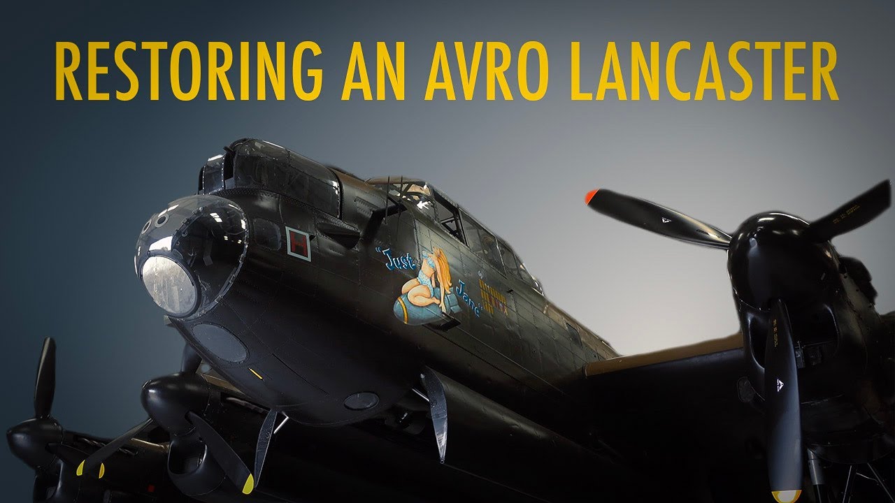 Avro Lancaster ‘Just Jane’ – Walkaround & Restoration at Lincolnshire Aviation Museum