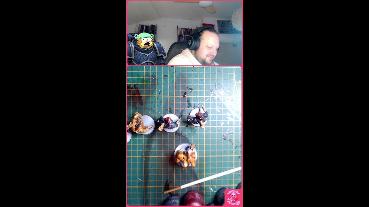 Warhammer 40k - League of votann - Live peinture Vertical