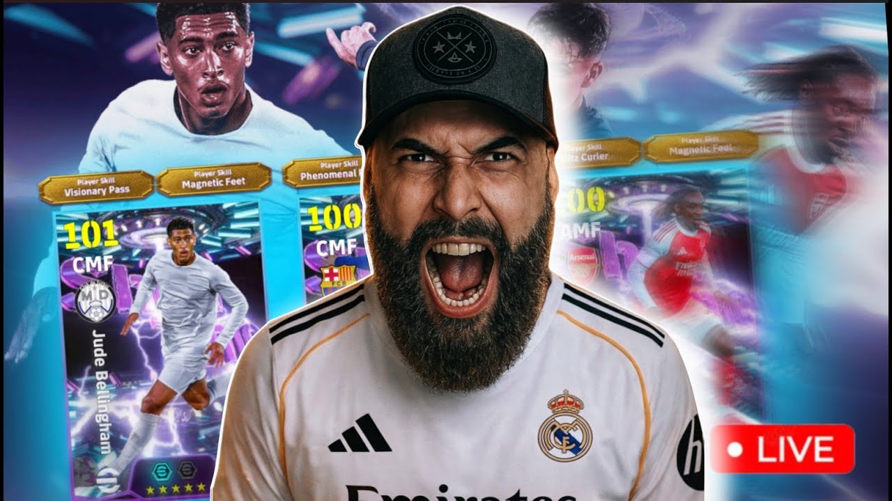 AO VIVO! NOITE DE PACK OPEN?! TECLAS DANIEL | LIVE eFootball 2026!