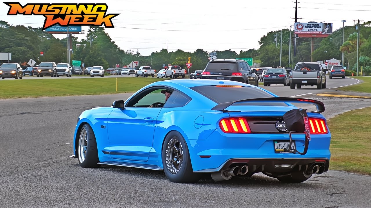 Mustang Week 2024 Stangs & Games Meet Pullouts & Sends!