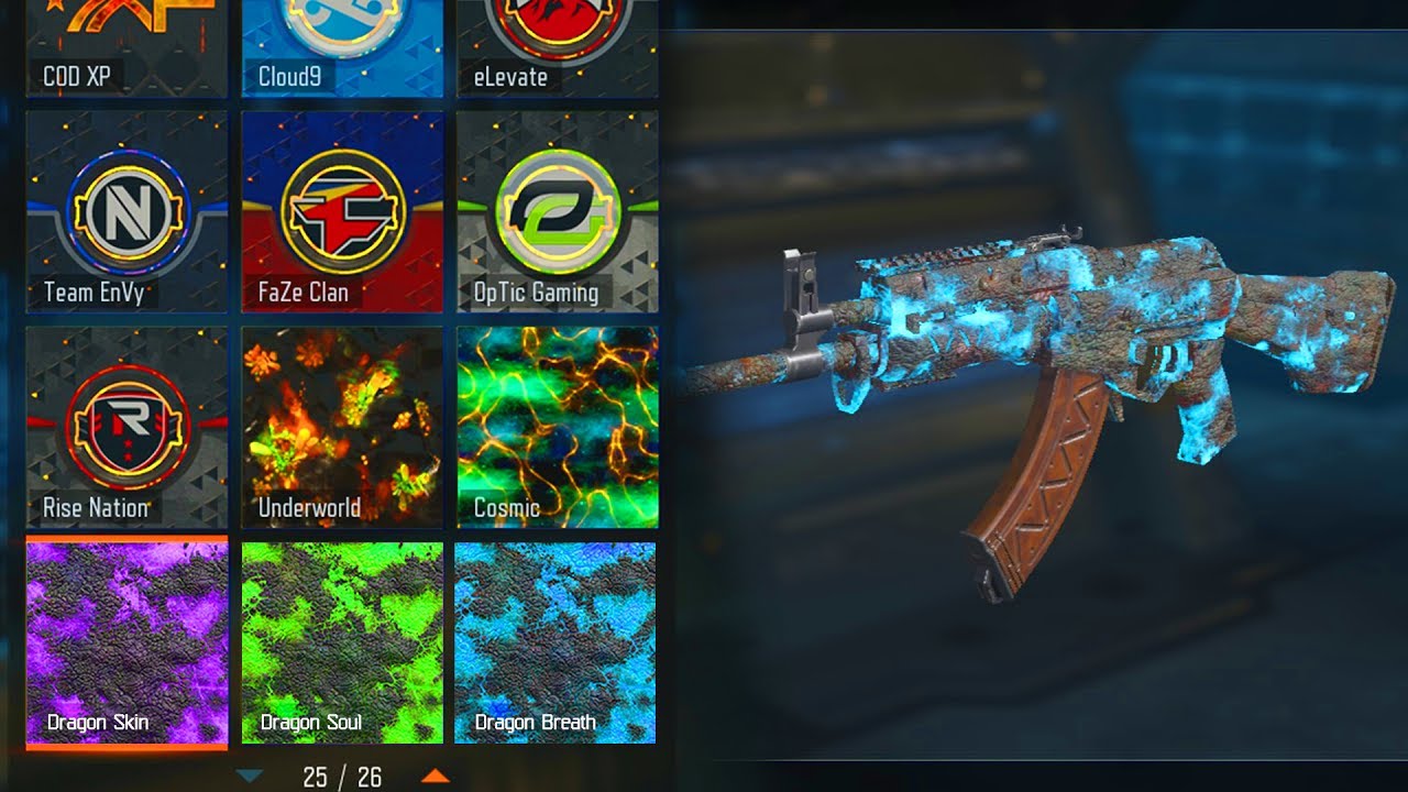 3 NEW SECRET CAMOS HIDDEN In The New BLACK OPS 3 Update!