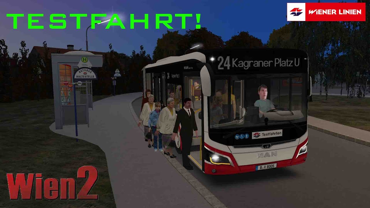 Omsi 2: Wien #3: ⚠️TESTFAHRT⚠️ Neuer *MAN NEW LION's CITY* in WIEN? | VLP