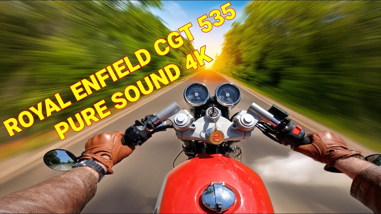 Royal Enfield Continental GT 535 - PURE SOUND 4K
