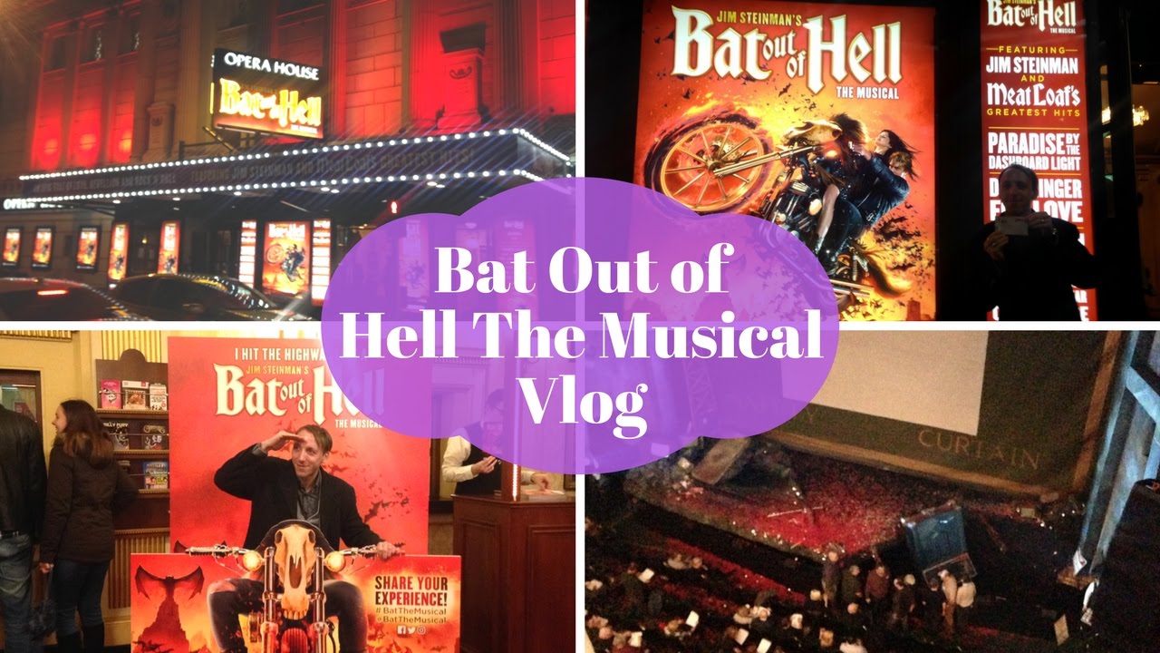 Bat Out Of Hell The Musical - Theatre Vlog - Manchester Opera House
