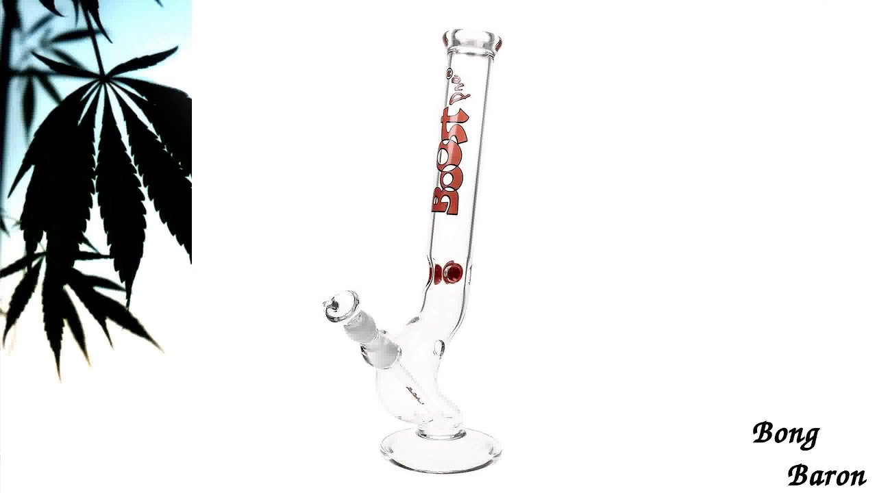 Boost Pro Flash Glass Ice Bong - Choice of 3