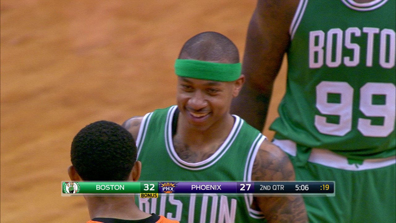 Isaiah Thomas and Tyler Ulis Jump Ball in Phoenix | 03.05.17