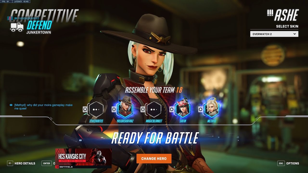 SUREFOUR INSANE ACCURACY ASHE + INSANE TRACKING SOLDIER 76 GAMEPLAY OVERWATCH 2 SEASON 2