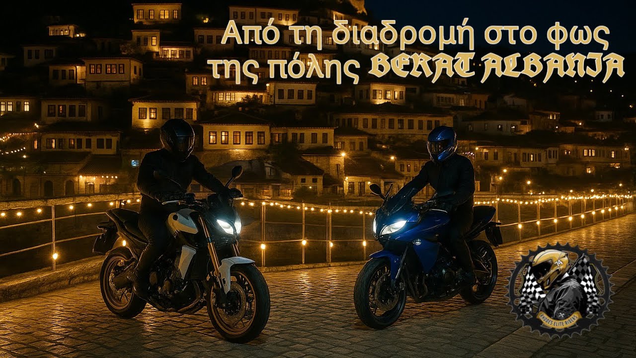 First night in the city of a thousand windows BERAT ALBANIA motorcycle road trip #motorcycle #atv 