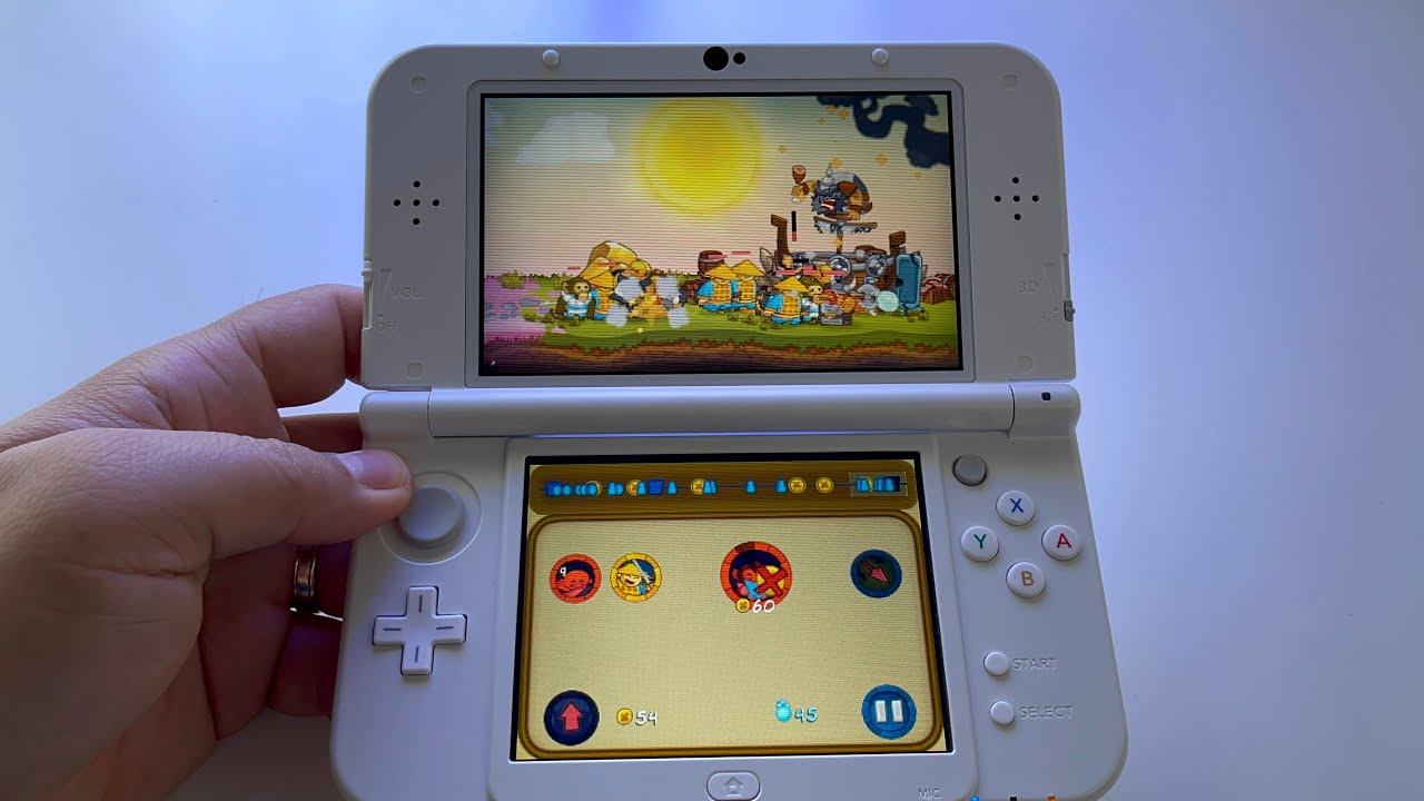 Swords & Soldiers 3D - Chinese campaign (2) | The New Nintendo 3DSXL handheld gameplay