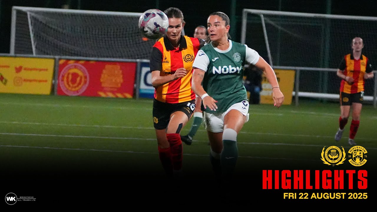 Partick Thistle v Hibernian  - Match Highlights - 22nd August 2025