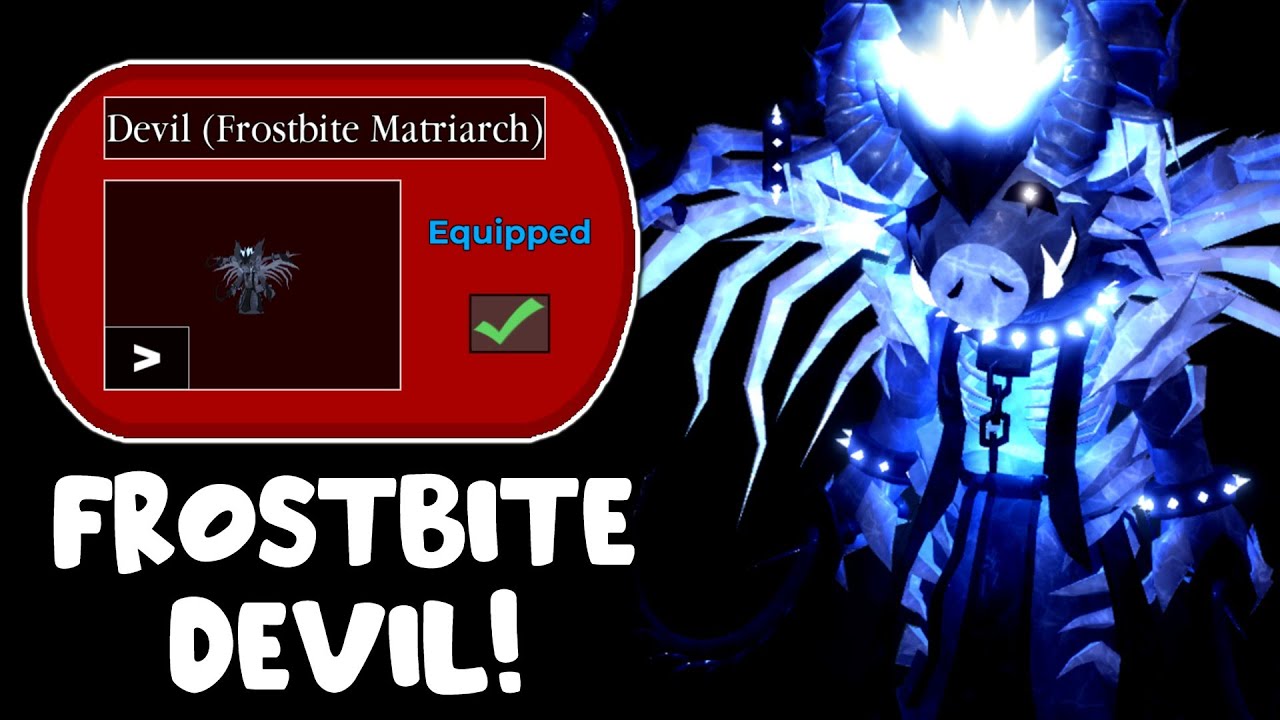 FROSTBITE MATRIARCH DEVIL Skin! (Piggy Advent Calendar DAY 29!)