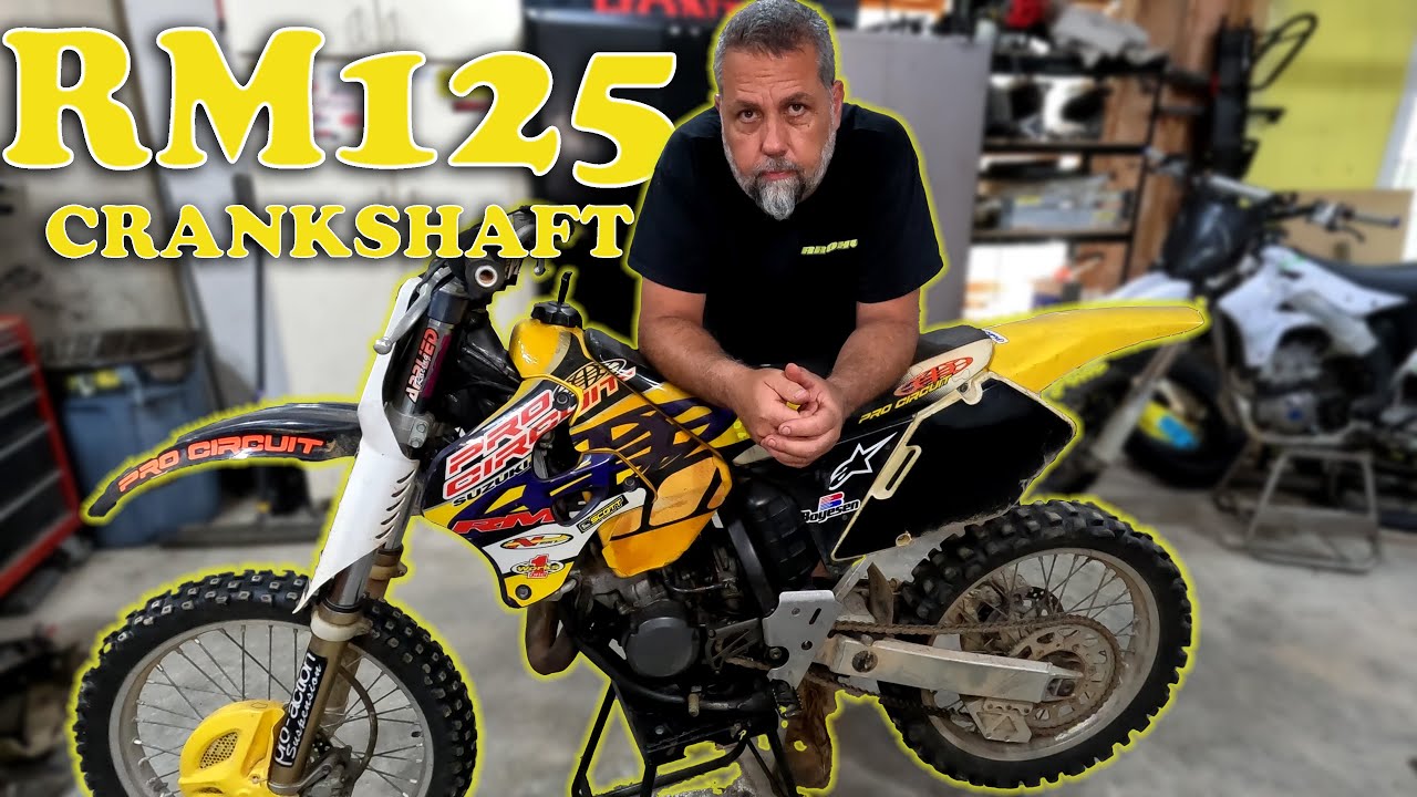 Suzuki RM125 Неисправный шатун Ep93