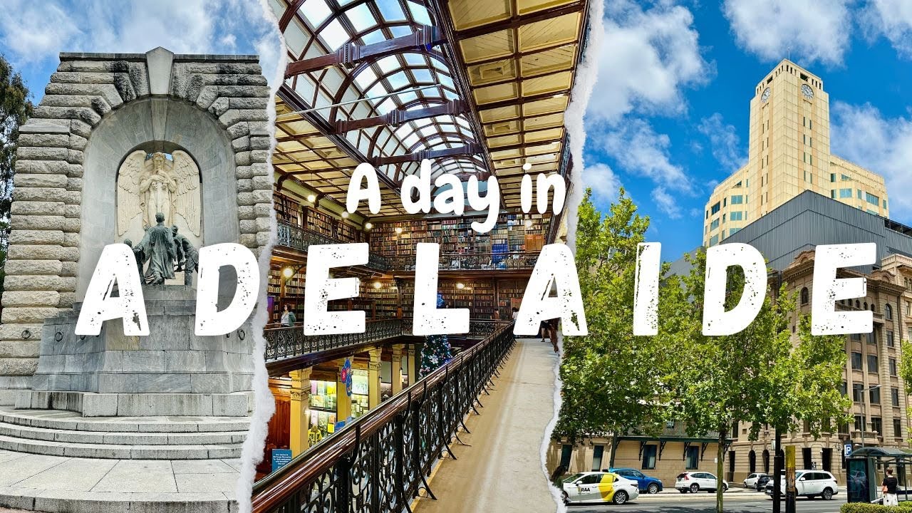 A Day in Adelaide | Exploring the City #South Australia #travelaustralia #djiosmopocket3