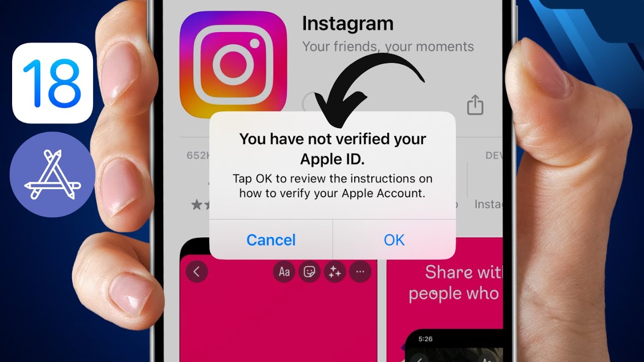 Вы не подтвердили свой Apple ID: как подтвердить свой Apple ID | iPhone или iPad | iOS 18