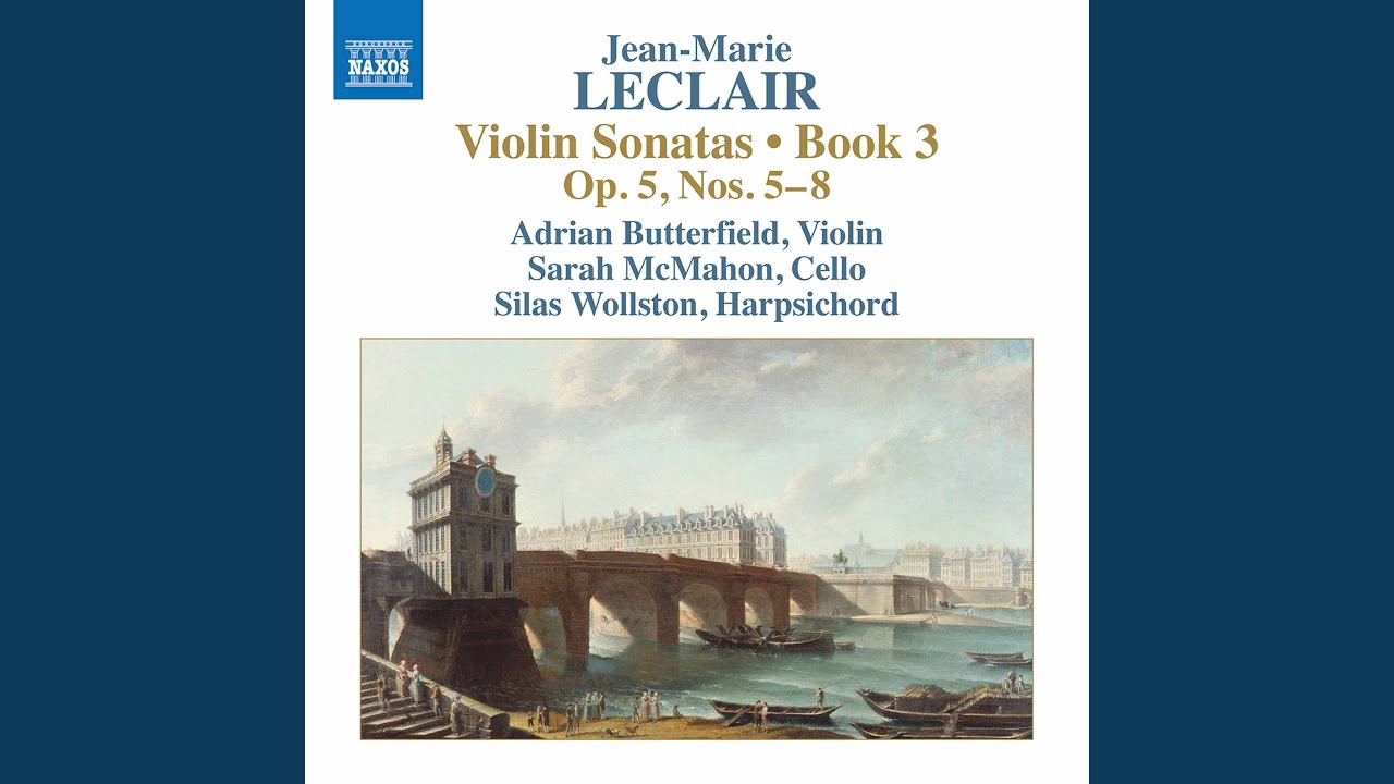 Violin Sonata in D Major, Op. 5 No. 8: I. Allegro ma non troppo
