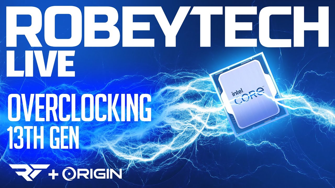 Live Overclocking! - We Overclock the Core i9-13900k with Origin, Intel and Corsair