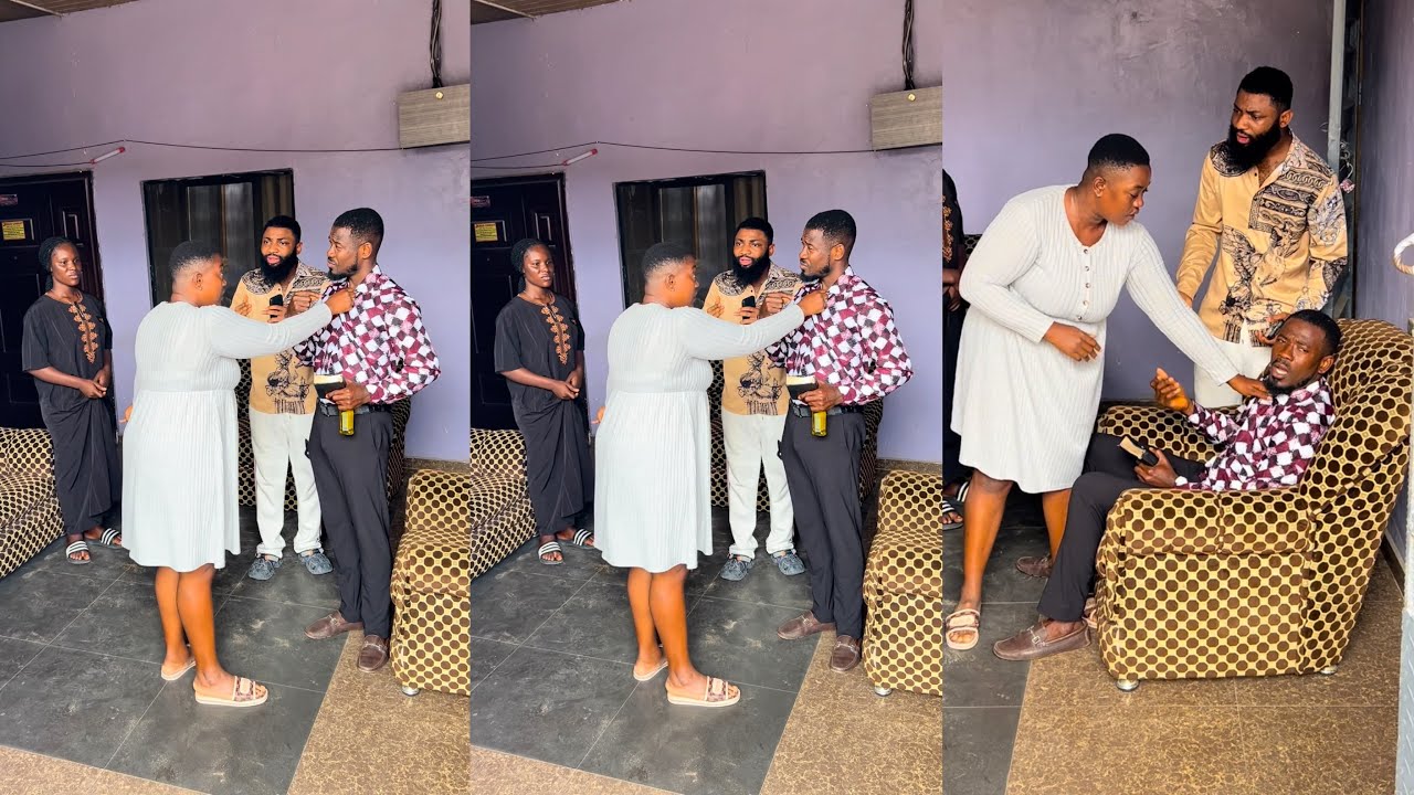 Shocking moment as a lady slap pastor David for setting her daughter free from the marine world