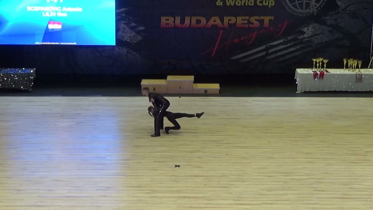 MCCS ACRO, CRO - SCEPANOVIC Antonia - LILIH Noa, 1. Place  [www.rokenrol.cz]