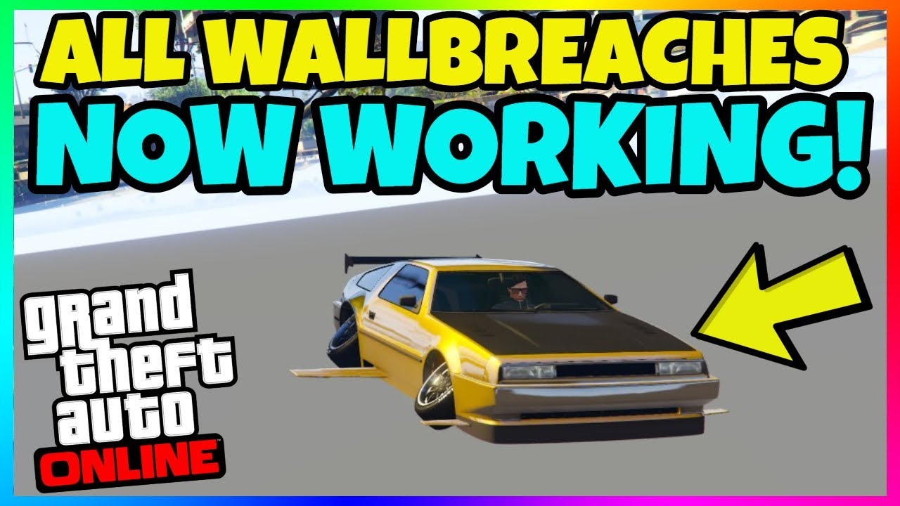 | NO DEATH BARRIER | UNDER THE MAP GLITCH | ALL WALLBREACHES WORKING GTA 5 ONLINE 1.45