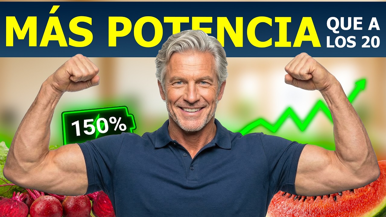 POTENCIA MASCULINA: Cómo recuperarla sin pastillas (40+)