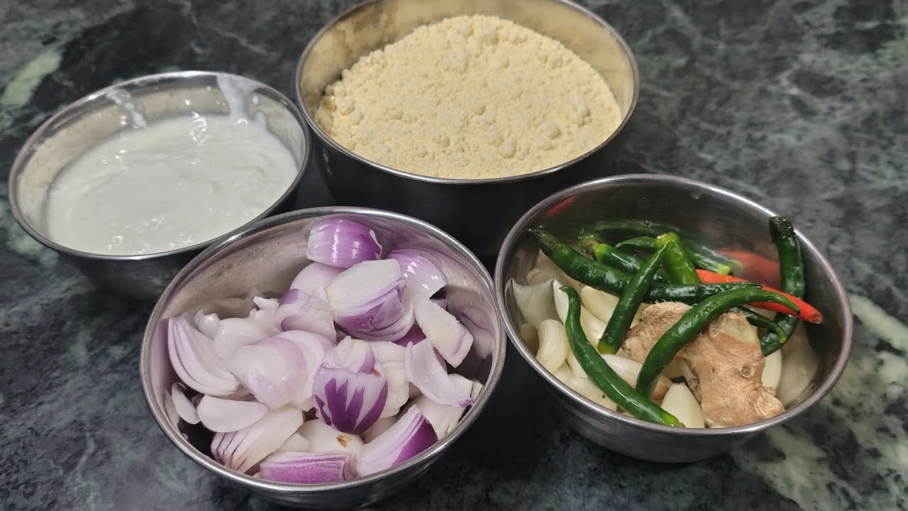 GATTE KI SABJI EKDUM swadisht