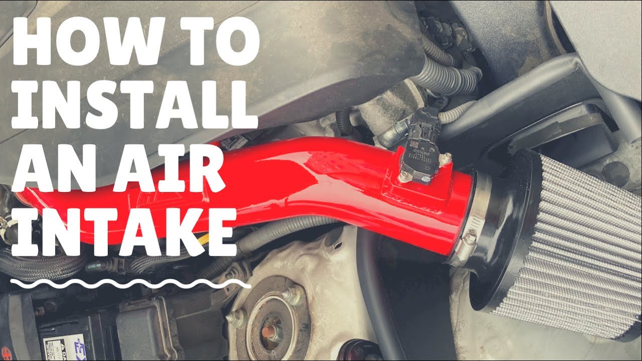 How To Install an Air Intake on a 2014 Lexus IS 250 F-Sport